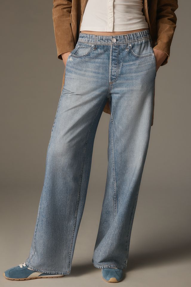 rag & bone Miramar High-Rise Wide-Leg Jeans #1