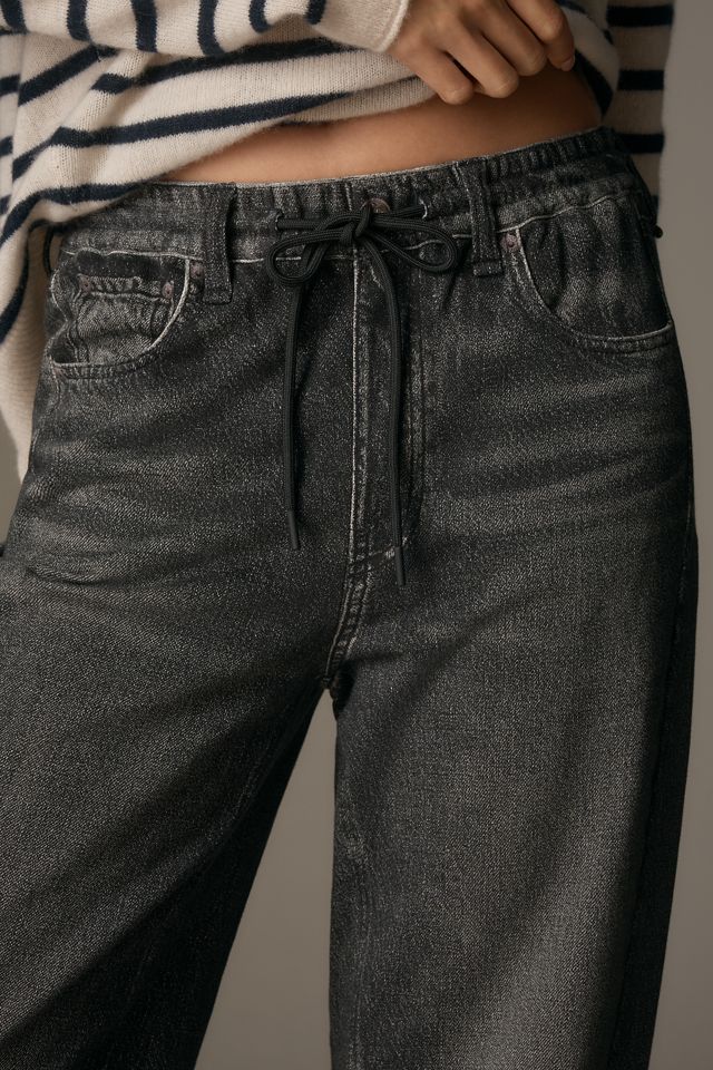 rag & bone Miramar High-Rise Wide-Leg Drawstring Jeans #2