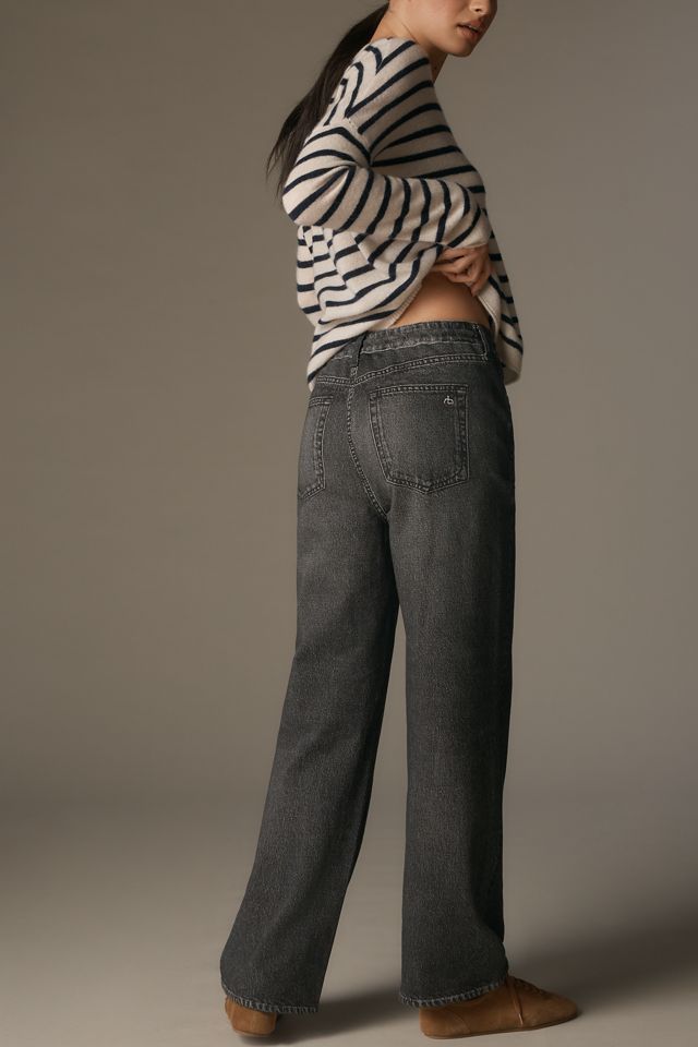 rag & bone Miramar High-Rise Wide-Leg Drawstring Jeans #3