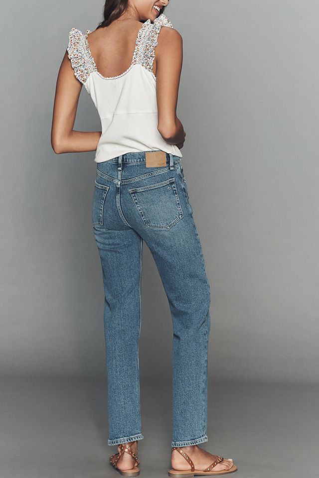 rag & bone Harlow Ankle Low-Rise Straight-Leg Jeans #3