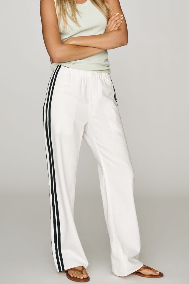 rag & bone Logan High-Rise Wide-Leg Track Jeans #2
