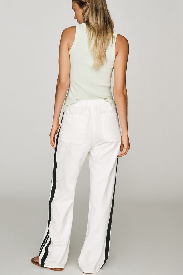 rag & bone Logan High-Rise Wide-Leg Track Jeans #3
