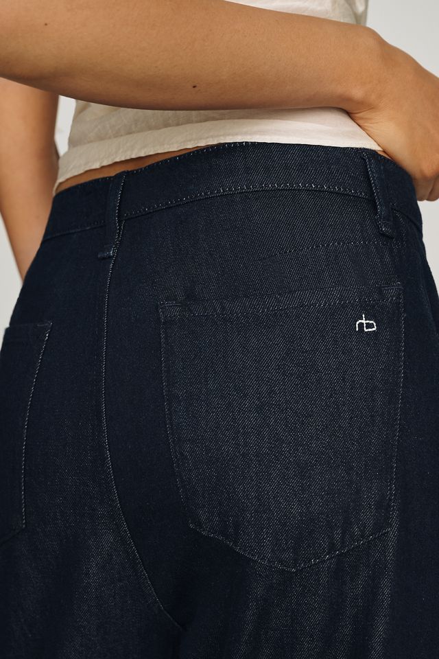 rag & bone Phoebe High-Rise Wide-Leg Jeans #3