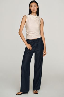 rag & bone Phoebe High-Rise Wide-Leg Jeans