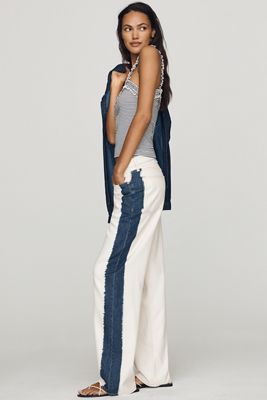 rag & bone Logan High-Rise Wide-Leg Jeans