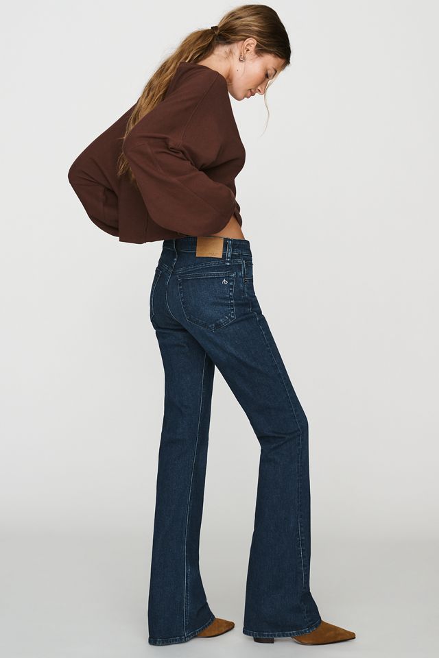 rag & bone Kinsley Low-Rise Bootcut Jeans #4