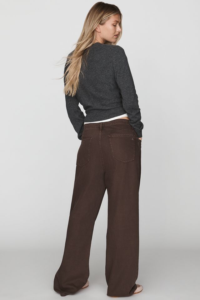rag & bone Phoebe High-Rise Wide-Leg Drawstring Jeans #2
