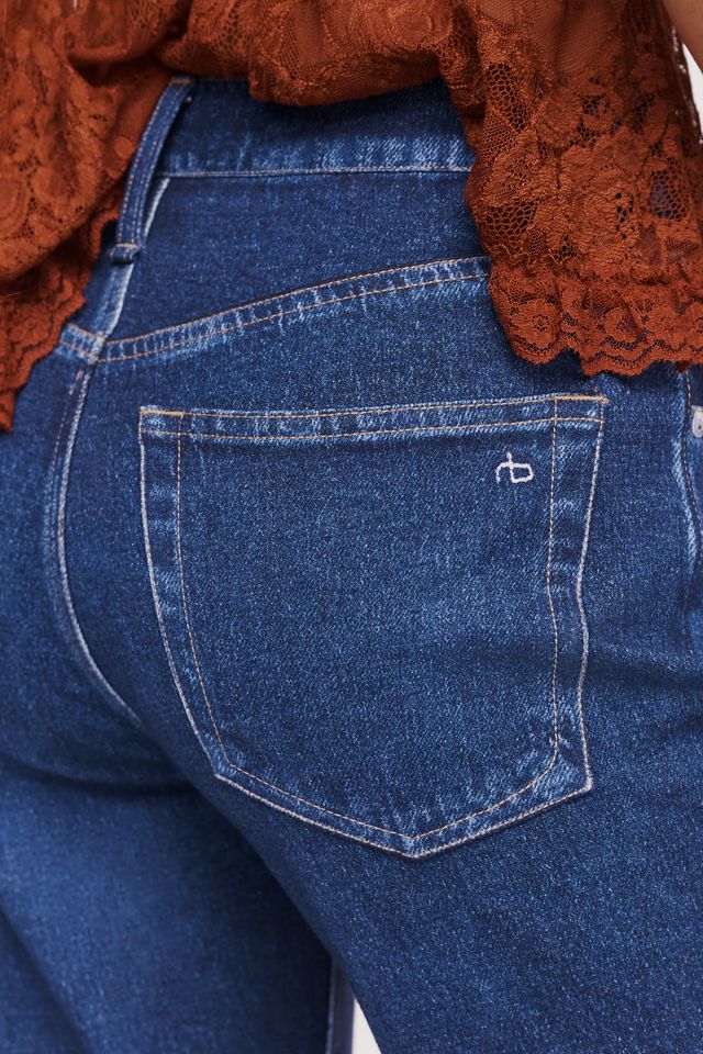 rag & bone Miramar Mid-Rise Flare Jeans #4
