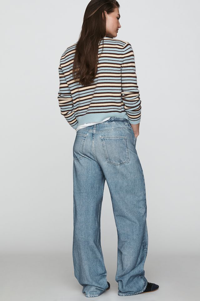 rag & bone Miramar High-Rise Wide-Leg Jeans #3