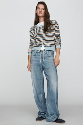 rag & bone Miramar High-Rise Wide-Leg Jeans