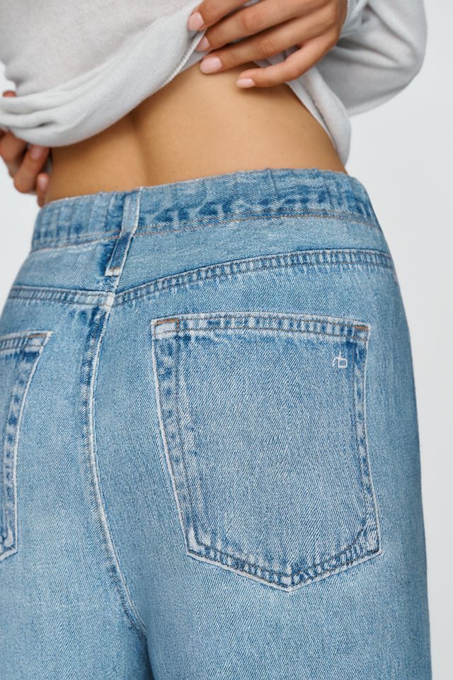 rag & bone Miramar Mallow High Rise Knit Jeans #4