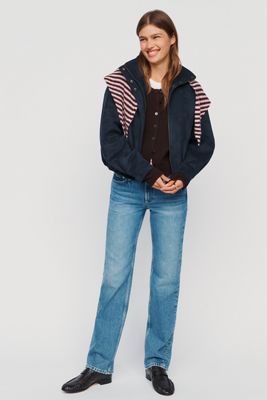 rag & bone Harlow Low-Rise Straight-Leg Jeans