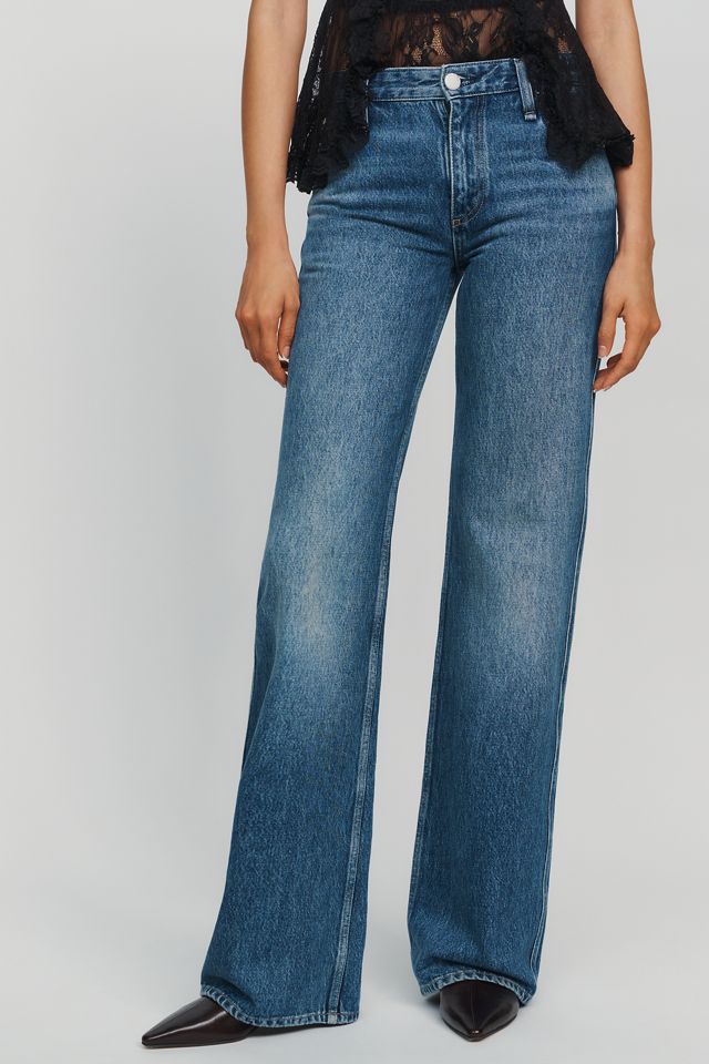 rag & bone Josie Low Rise Relaxed Flared Jeans #1