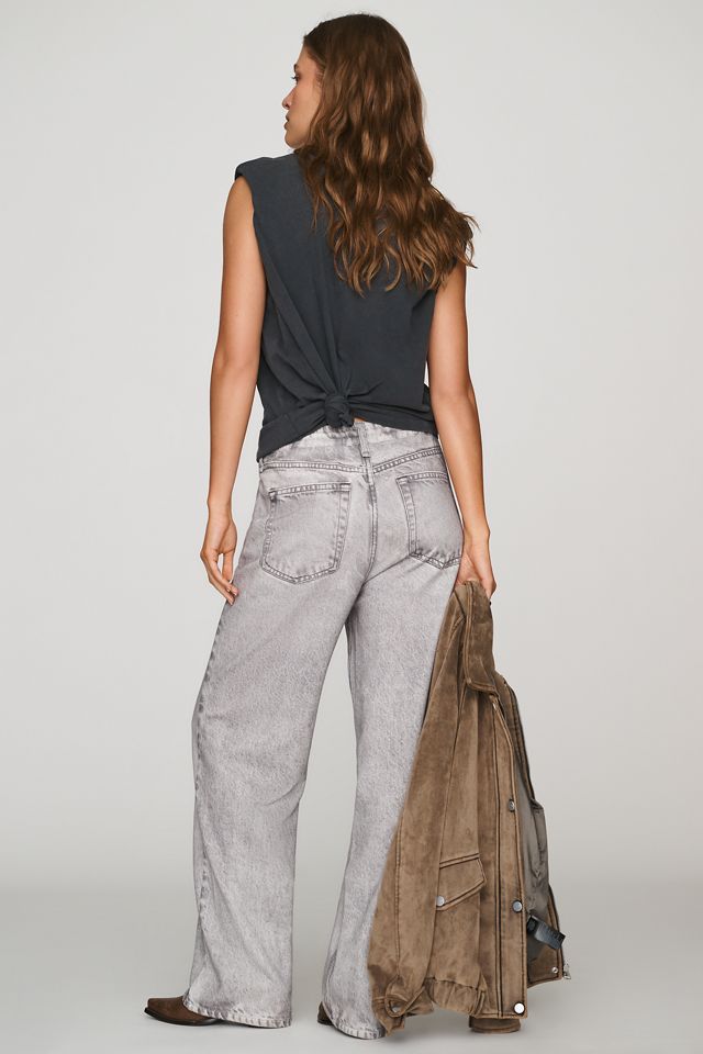rag & bone Miramar High-Rise Wide-Leg Jeans #3