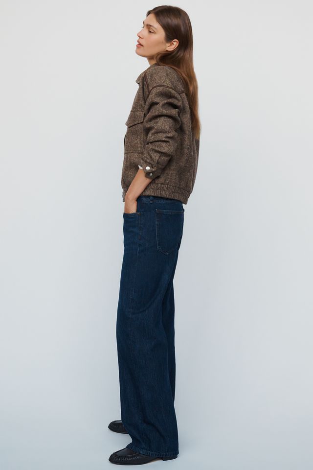 rag & bone Cam Low-Rise Straight-Leg Jeans #2