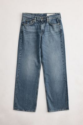 Rag & Bone Saige Relaxed Straight-Leg Jeans