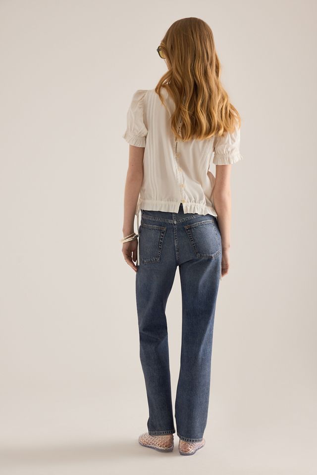 Jeans Dritti a Vita Media Rag & Bone Miramar Ponte Harlow #4