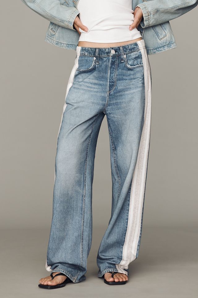 rag & bone Miramar High-Rise Wide-Leg Jeans #1