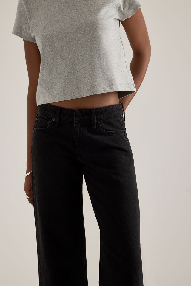 Rag & Bone Cam Relaxed Straight Jeans mit niedrigem Bund #4