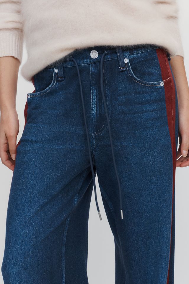 rag & bone Miramar 100% Cotton Terry Drawstring Track Jeans | Anthropologie