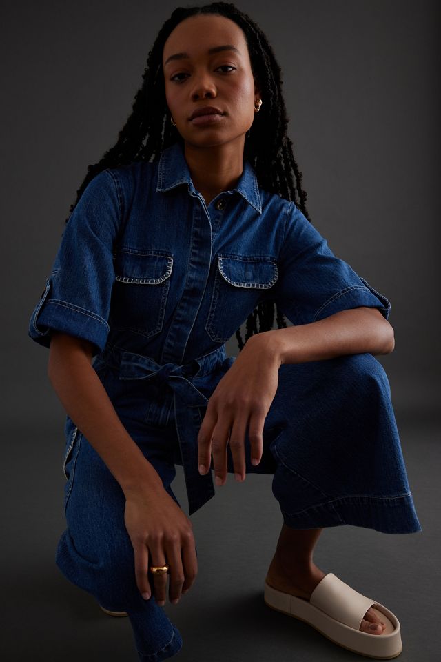 Seventy + Mochi Isobel Denim Jumpsuit | Anthropologie UK