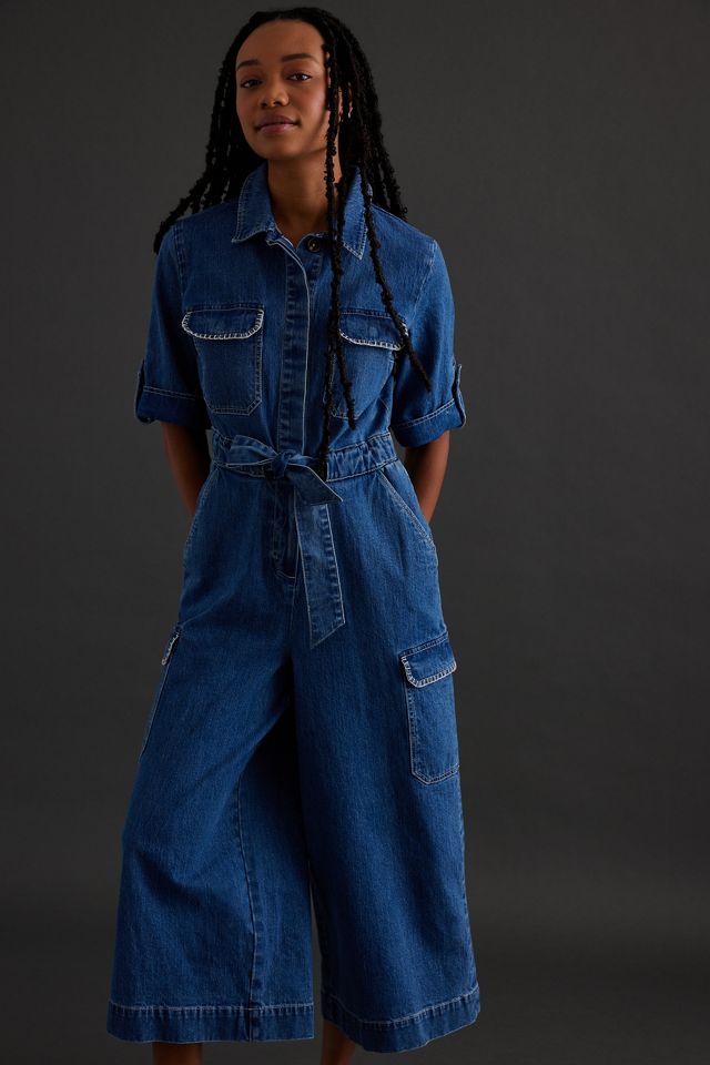 Seventy + Mochi Isobel Denim Jumpsuit | Anthropologie UK