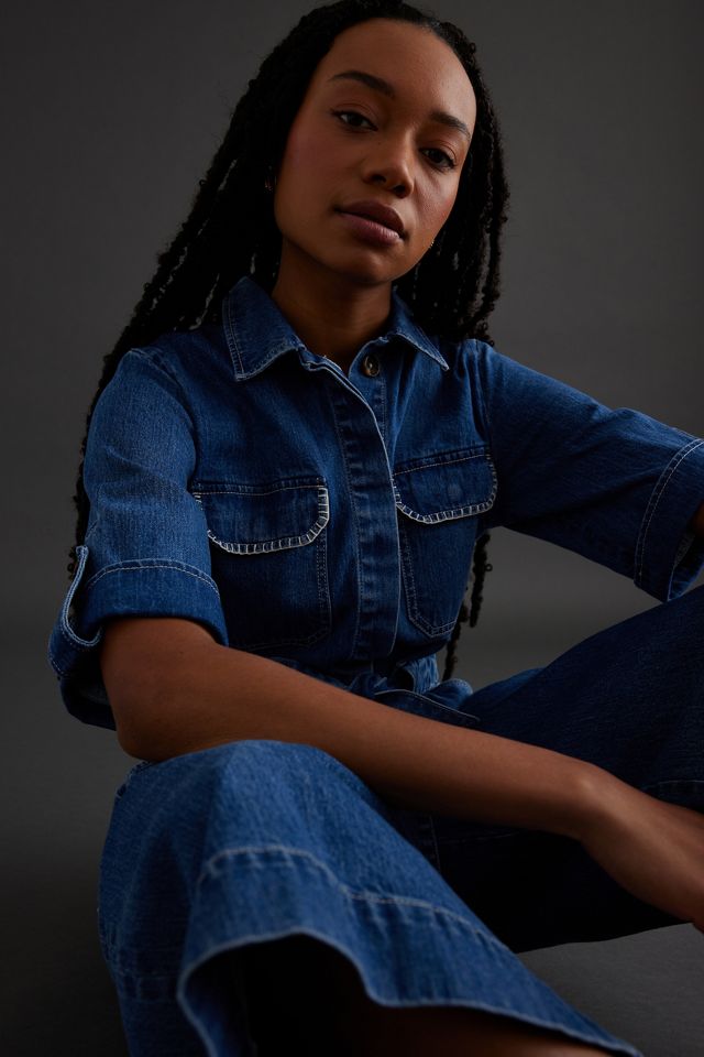 Seventy + Mochi Isobel Denim Jumpsuit | Anthropologie UK