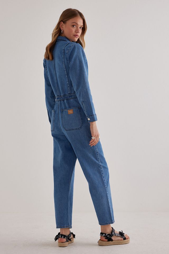 Seventy + Mochi Indie Long-Sleeve Denim Jumpsuit #1
