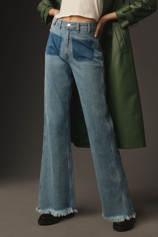 Seventy + Mochi Mable High-Rise Straight-Leg Jeans #1