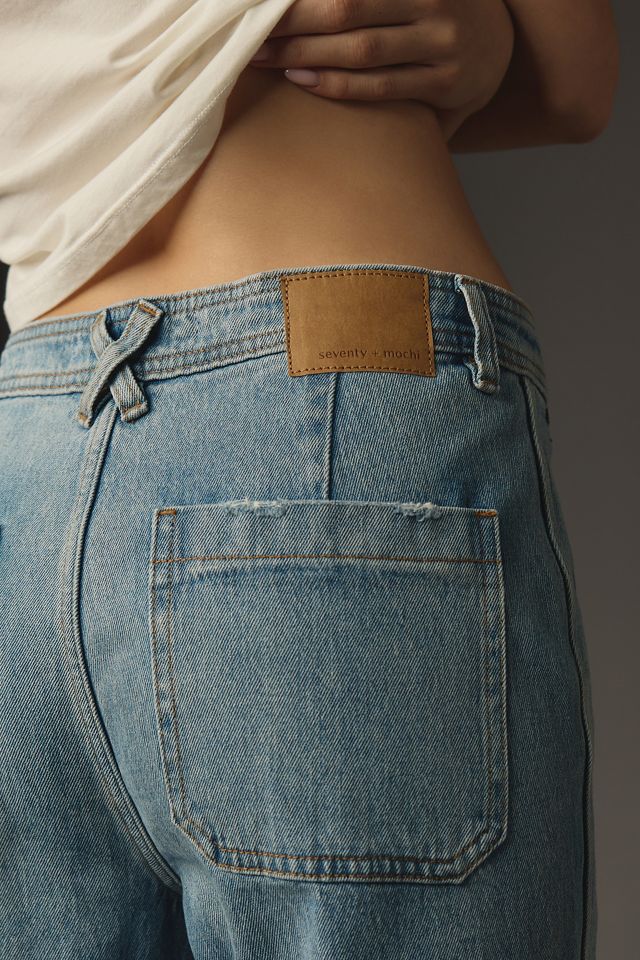Seventy + Mochi Mable High-Rise Straight-Leg Jeans #3