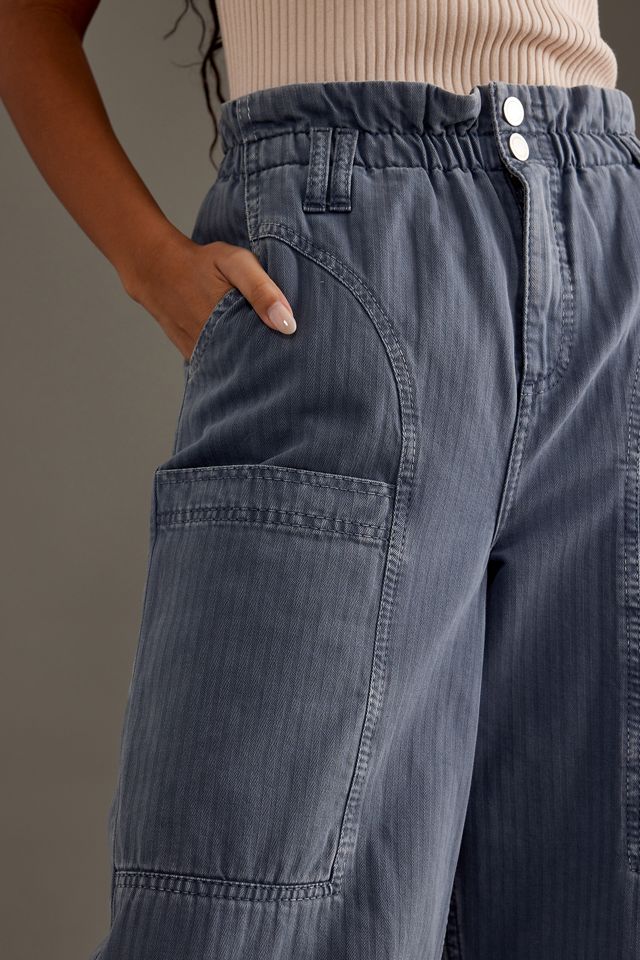 Seventy + Mochi Louis Cropped Wide-Leg Trousers #3