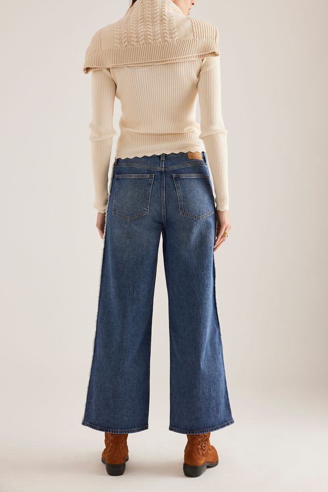 Jeans a Gamba Larga con Riga Laterale Seventy + Mochi Gracie #1