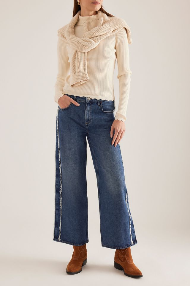 Jeans a Gamba Larga con Riga Laterale Seventy + Mochi Gracie #3