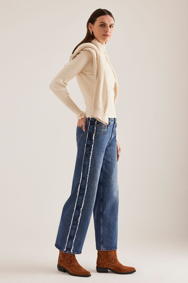 Jeans a Gamba Larga con Riga Laterale Seventy + Mochi Gracie #2