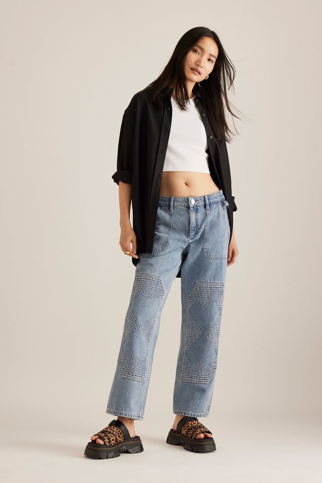 Seventy + Mochi Carpenter Stevie Straight-Leg Jeans #4