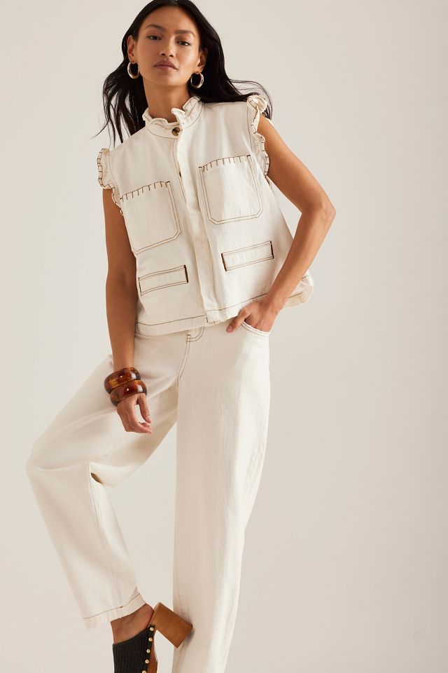 Seventy + Mochi Mia High-Rise Barrel Jeans  #2