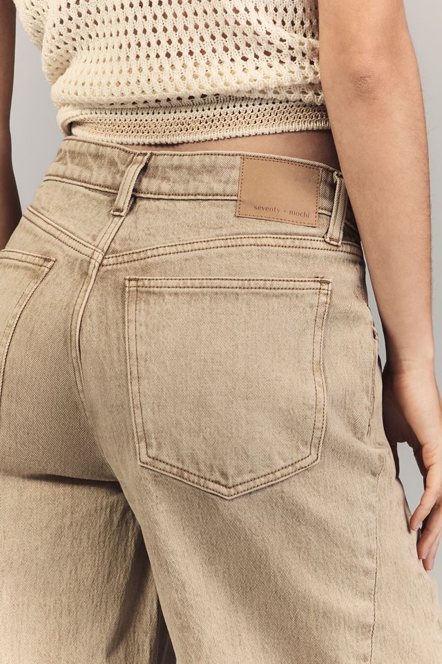 Seventy + Mochi Gracie Low-Rise Twist Taper Jeans #3