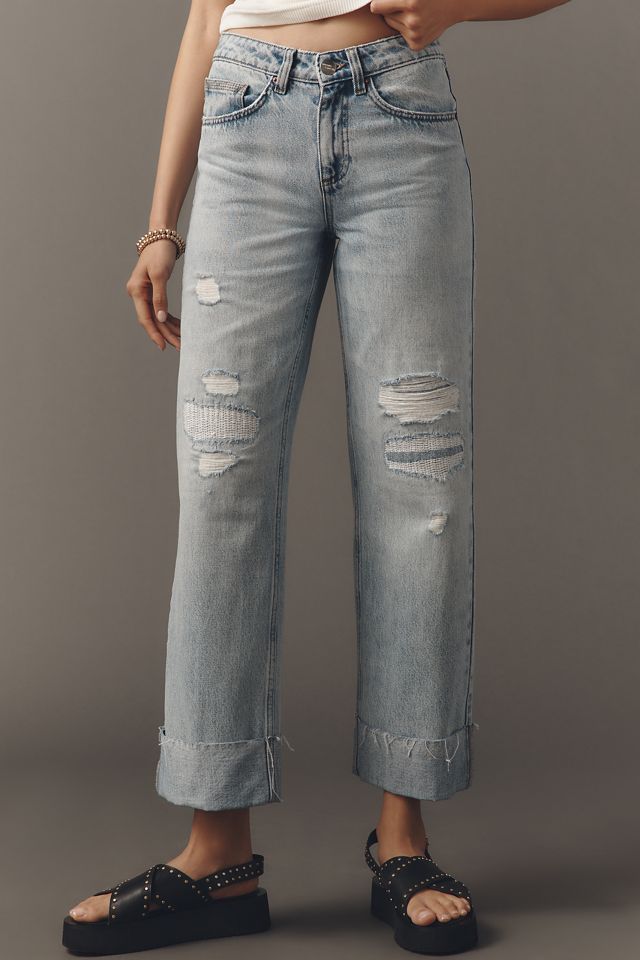 Seventy + Mochi Stevie Low-Rise Straight-Leg Jeans #1