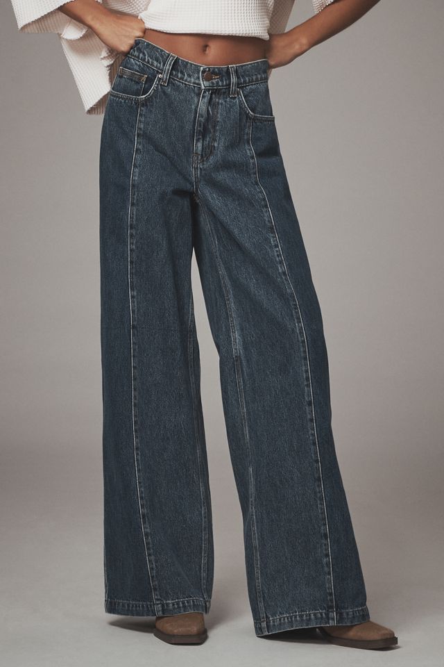Seventy + Mochi Bay High-Rise Wide-Leg Jeans #1