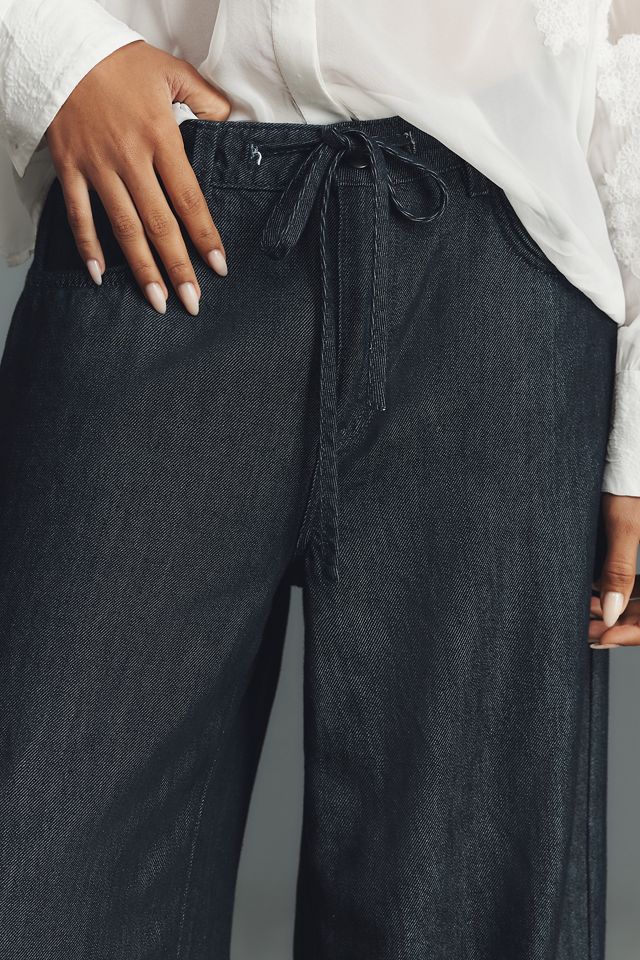 Seventy + Mochi Blake Mid-Rise Wide-Leg Jeans #1
