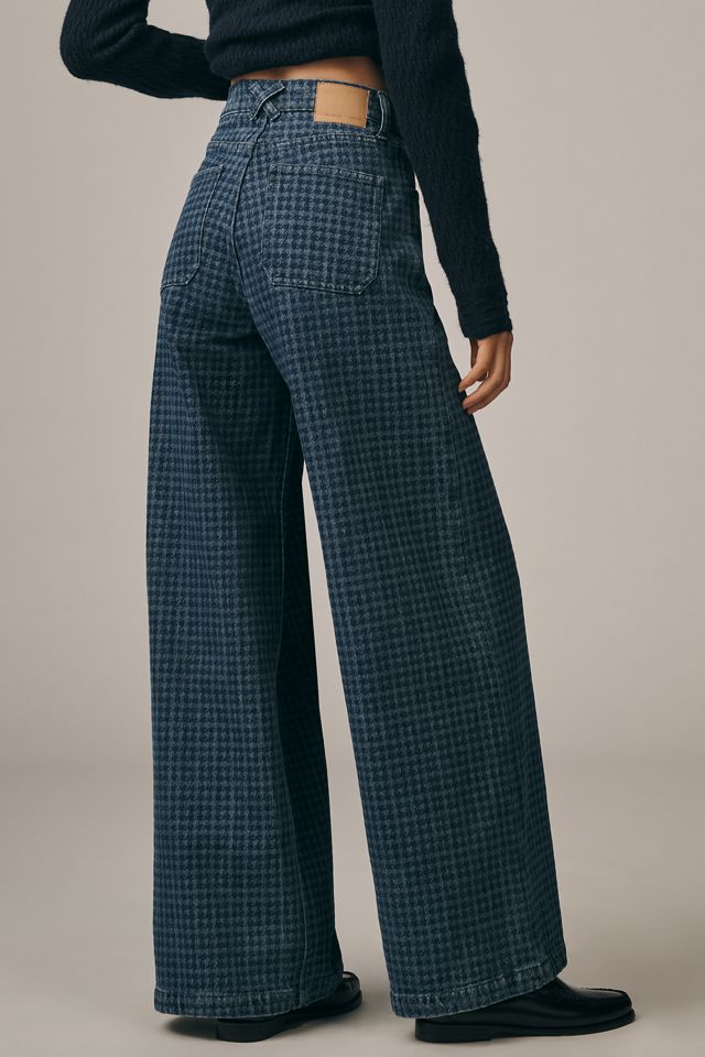 Seventy + Mochi High-Rise Wide-Leg Bay Jeans #4