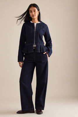 Seventy + Mochi Noah High-Rise Barrel Jeans