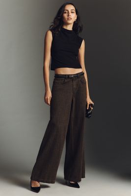 Seventy + Mochi Bay Mid-Rise Wide-Leg Jeans