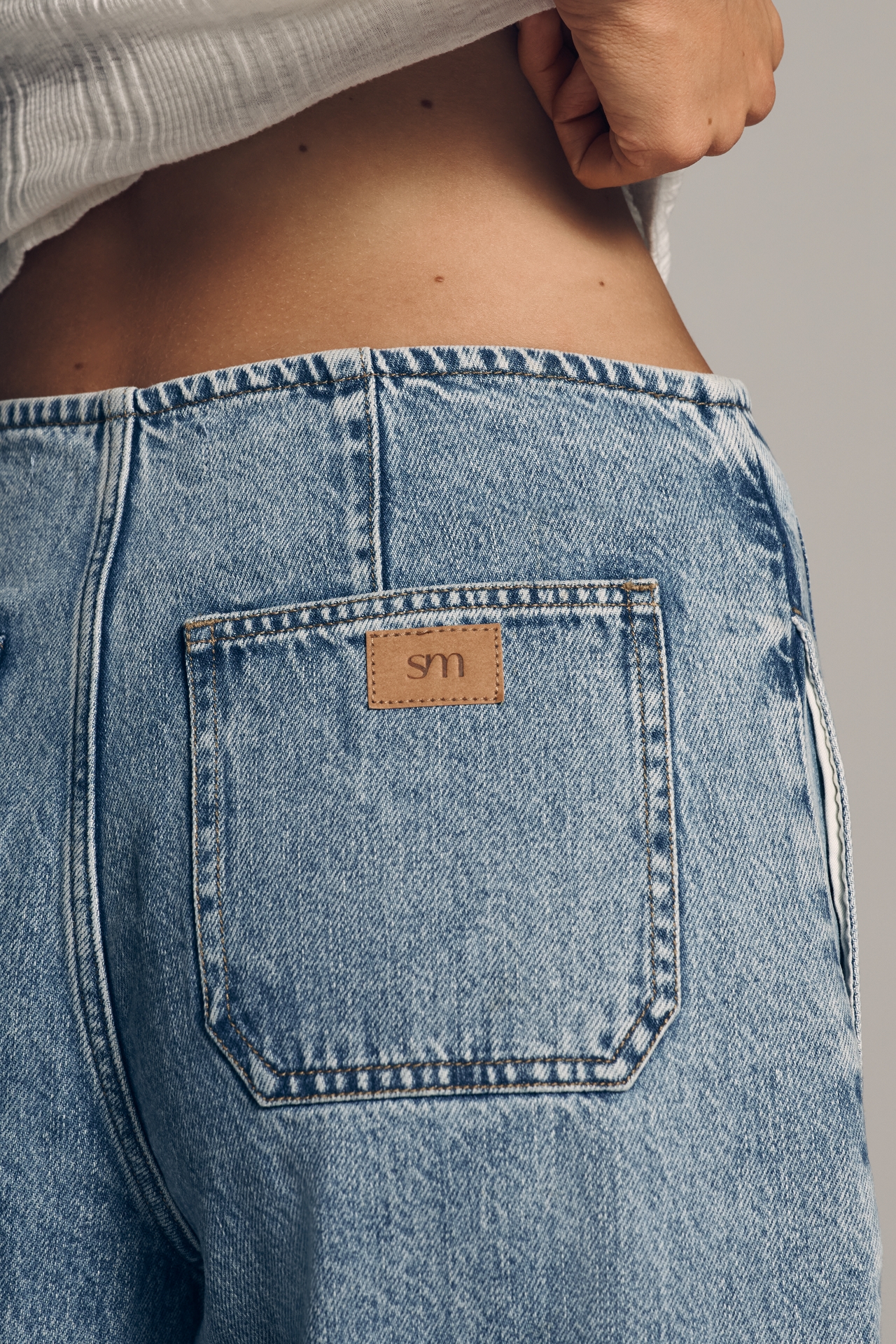 Seventy + Mochi Vera High-Rise Culotte Jeans