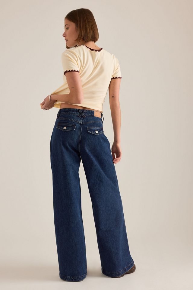 Seventy + Mochi Sadie Wide-Leg Jeans #1