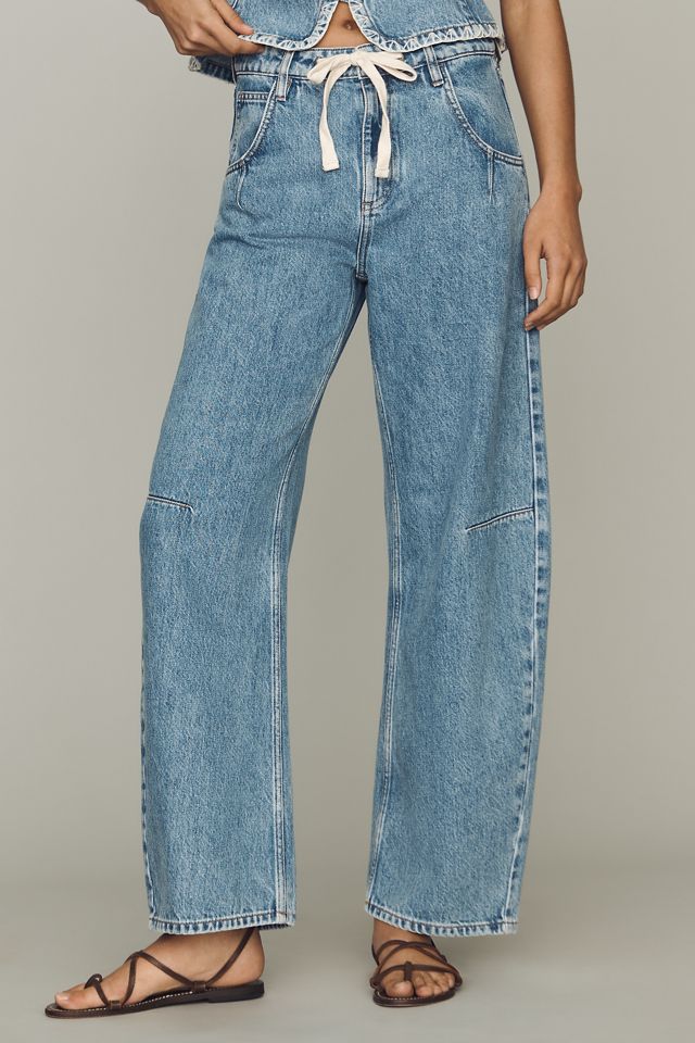 Seventy + Mochi Mila High-Rise Barrel Jeans #1