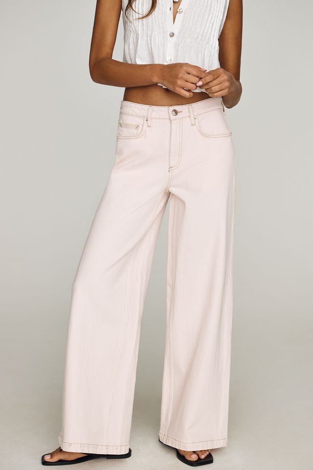 Seventy + Mochi Bay Mid-Rise Wide-Leg Jeans #3