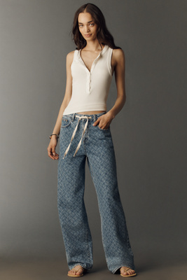 Seventy + Mochi Blake Mid-Rise Wide-Leg Jeans | Anthropologie