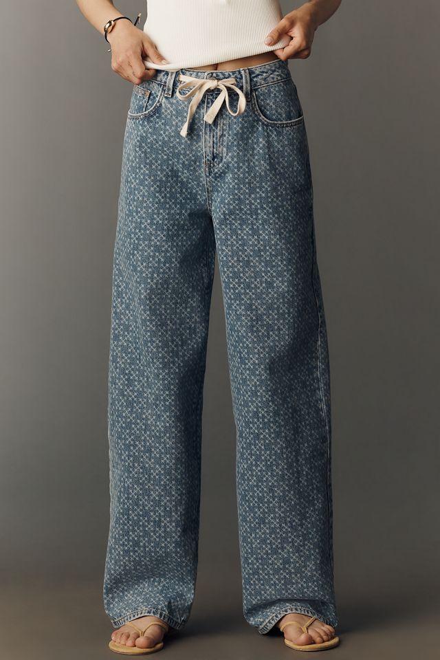 Seventy + Mochi Blake Mid-Rise Wide-Leg Jeans | Anthropologie