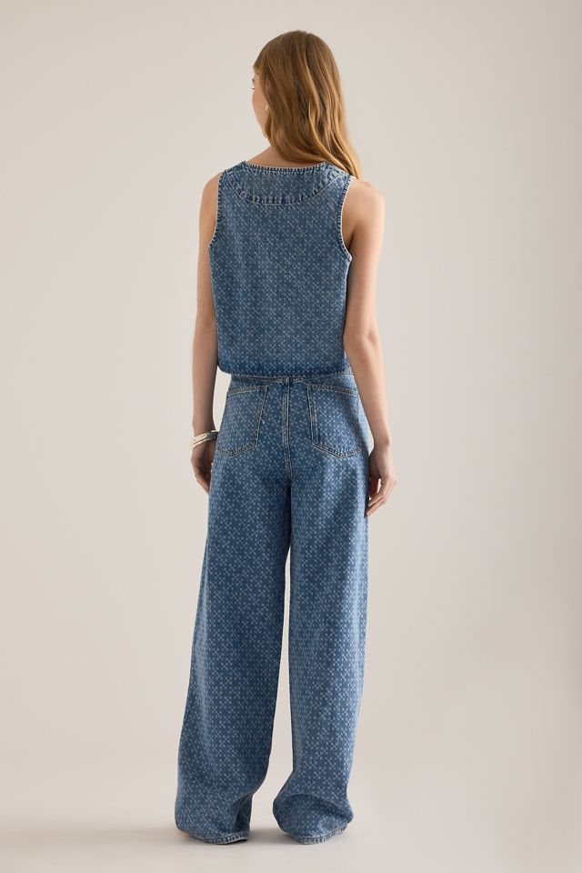 Seventy + Mochi Blake Laser Malibu Wide-Leg Jeans | Anthropologie UK